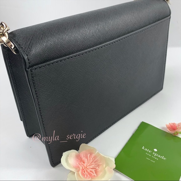 Kate Spade Black Convertible Crossbody Bag - Picture 9 of 11